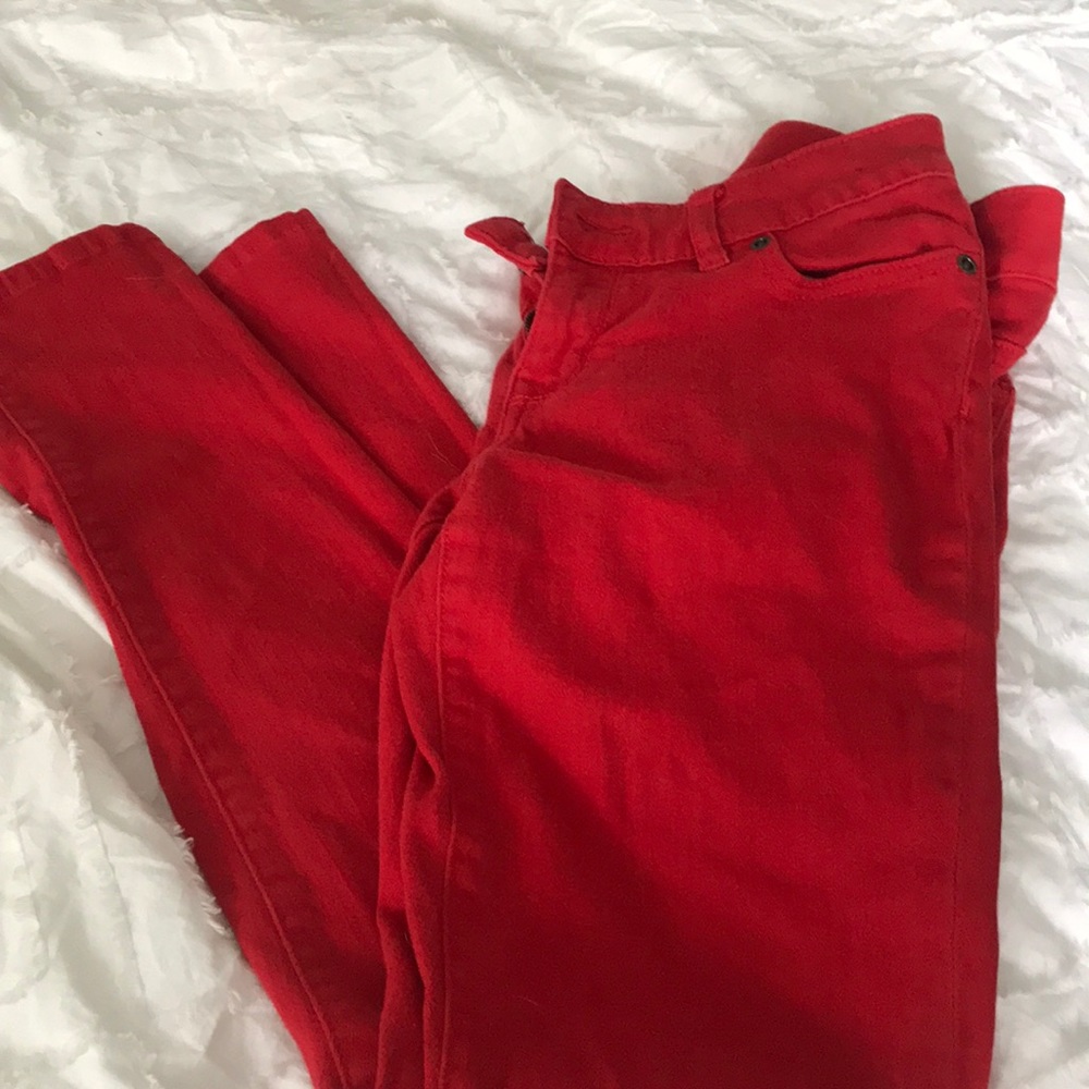 The Limited red jeans